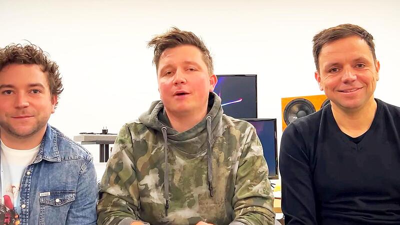 Philipp, Tobias und Markus Thomann (von links) haben nicht nur auf der B&uuml;hne viel zu tun, sondern jetzt auch backstage einigen Stress wegen des Mey-Plagiats.