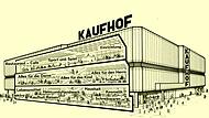 So stellte sich der Kaufhof seinen Neubau in Coburg vor – damals noch mit Lebensmittelmarkt im Erdgeschoss und mit einem Restaurant im Obergeschoss. So stellte sich der Kaufhof seinen Neubau in Coburg vor – damals noch mit Lebensmittelmarkt im Erdgeschoss und mit einem Restaurant im Obergeschoss.