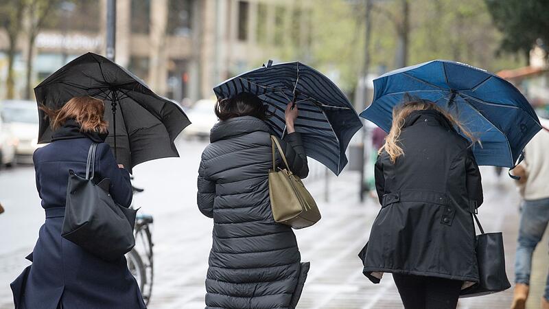 Sturmtief bring Wind und Regen