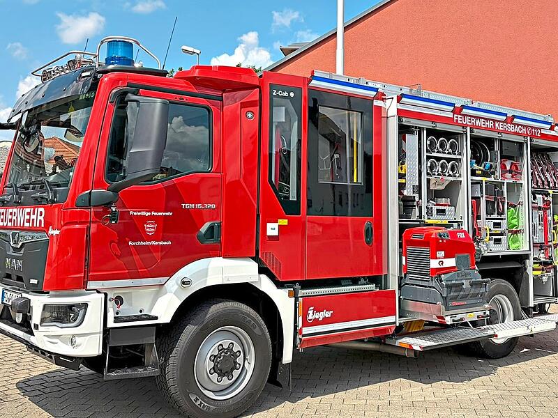 Das neue LF 10 der Freiwilligen Feuerwehr Kersbach ist einsatzbereit. Klaus Hoffmann