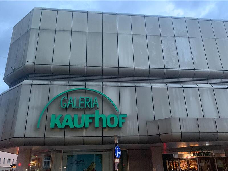Der Kaufhof in Coburg wird zum 30. Juni 2023 schlie&szlig;en.