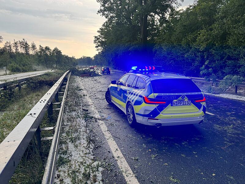 Unwetter in Erlangen