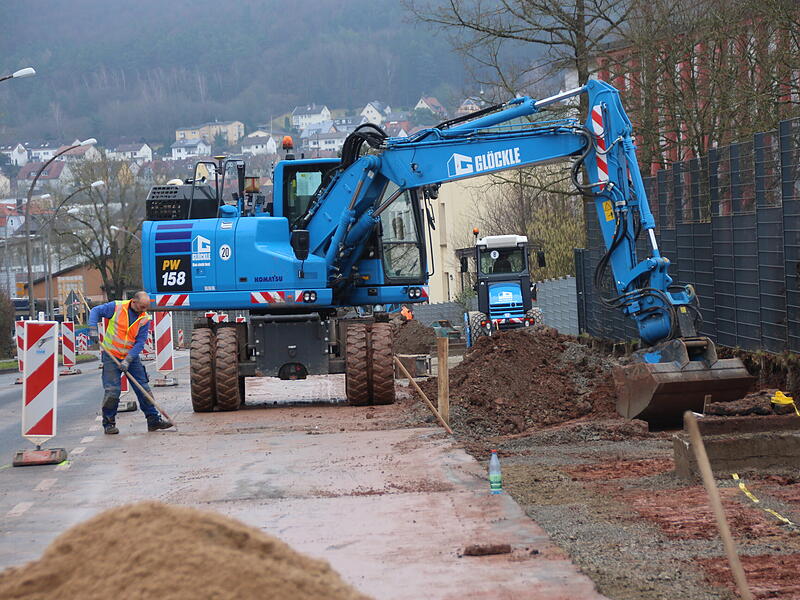 Arbeiten am Nordring Arbeiten am Nordring