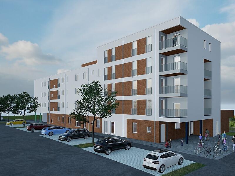 Ulanenpark Bamberg - letzter Bauabschnitt