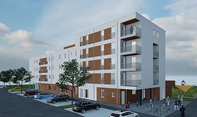 Ulanenpark Bamberg - letzter Bauabschnitt Ulanenpark Bamberg - letzter Bauabschnitt