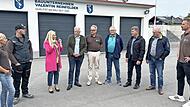 Zum bayernweiten „Tag der Ausbildung“ haben Landtagsabgeordnete Melanie Huml (3.v.l.) und der Präsident der Handwerkskammer für Oberfranken Matthias Graßmann (4.v.l.) das Bauunternehmen Reinfelder in Oberhaid besucht. Zum bayernweiten „Tag der Ausbildung“ haben Landtagsabgeordnete Melanie Huml (3.v.l.) und der Präsident der Handwerkskammer für Oberfranken Matthias Graßmann (4.v.l.) das Bauunternehmen Reinfelder in Oberhaid besucht.