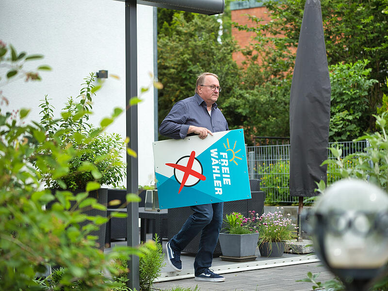 Manfred Hümmer (Freie Wähler)Forchheim & Fränkische Schweiz Für seine Freien Wähler ist Hümmer kein Weg zu weit - nicht nur in Wahljahren.