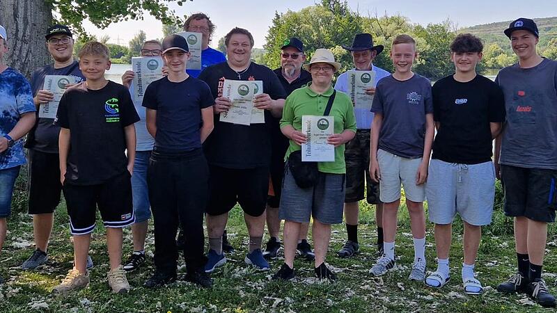 Der Anglerverein veranstaltet seit über 30 Jahren ein besonderes Fischen für Menschen mit Behinderung am Baggersee Säugries.