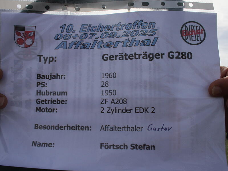 Das inzwischen 10. Eichertreffen der Eicherfreunde in Affalterthal wurde am Wochenende mit einem Besucheransturm von rund 3000 Schaulustigen zu einem wahren Volksfest in dem kleinen Egloffsteiner Ortsteil.