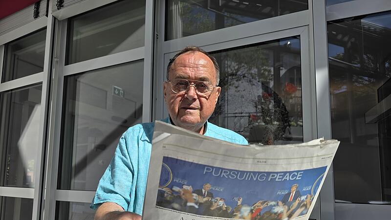 Herbert Danzer, Oberst a.D., informiert sich st&auml;ndig &uuml;ber die Situation im Angriffskrieg auf die Ukraine.