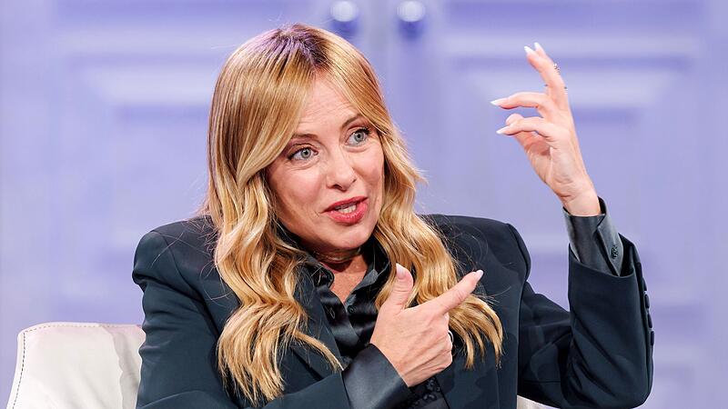 Italiens Ministerpr&auml;sidentin Giorgia Meloni