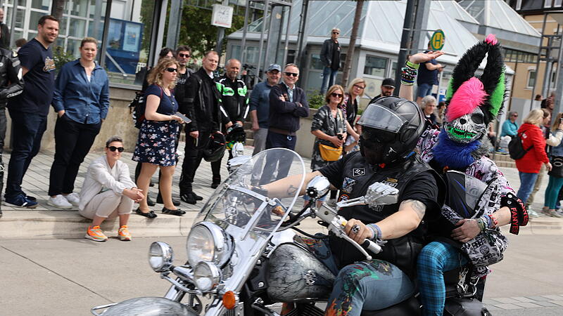 Motorradsternfahrt