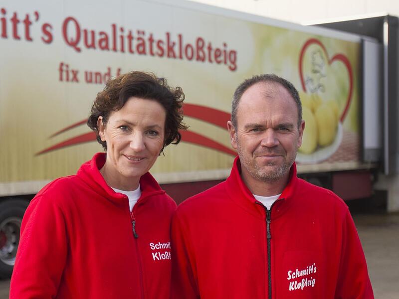 Die Eheleute sind die K&ouml;pfe des Klo&szlig;imperiums: Angelika und J&uuml;rgen Schmitt.Forchheim & Fr&auml;nkische Schweiz