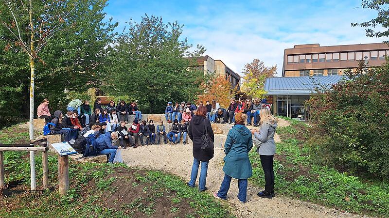 Zuerst wurden die Müllsammelgebiete eingeteilt.