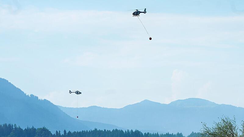 Waldbrand am Chiemsee Waldbrand am Chiemsee