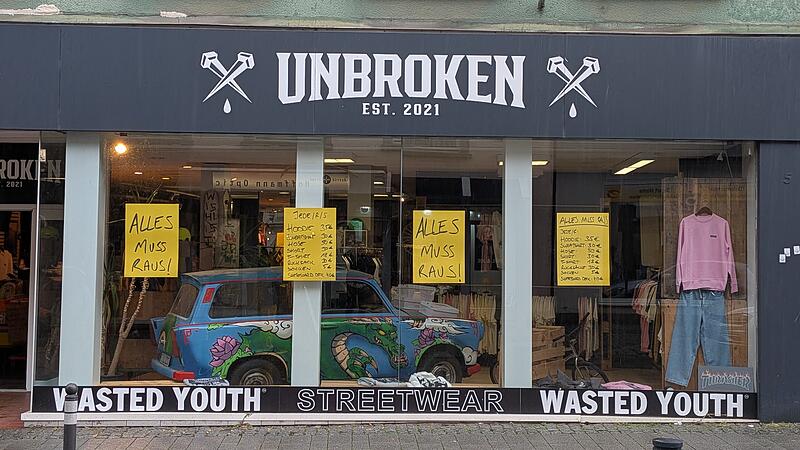 Unbroken Skaterladen schlie&szlig;t