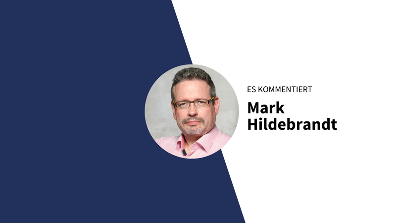 Das Ziel ist richtig, aber das Argument ist schwach, sagt Mark Hildebrandt.