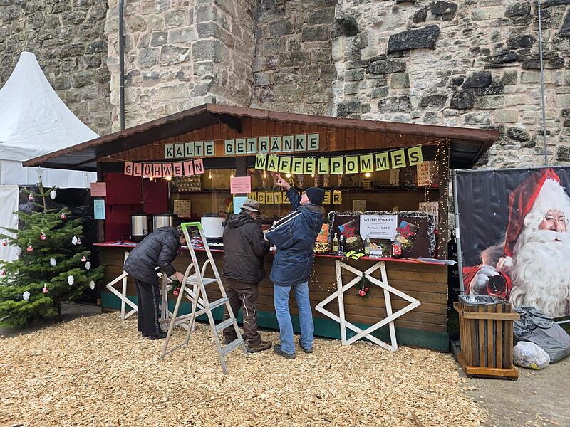 Festungsweihnacht 2025 in Kronach: Bilder vom AufbauFestungsweihnacht 2025 in Kronach: Bilder vom Aufbau