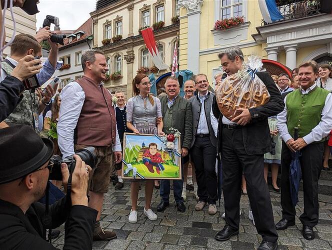 Geschenke an Söder