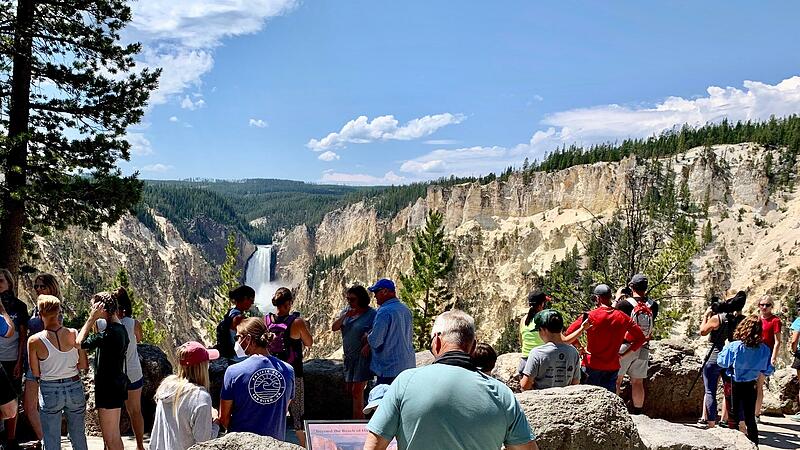 Der Yellowstone-Park blieb in diesem Jahr vor allem US-B&uuml;rgern vorenthalten.