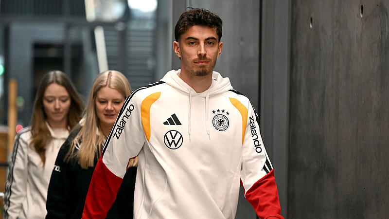 Kai Havertz ist erstmals seit rund eineinhalb Jahren wieder bei der Deutschen Fu&szlig;ballnationalmannschaft in Herzogenaurach. Er ist sich sicher, dass der n&ouml;tige Teamgeist schnell entstehen wird.
