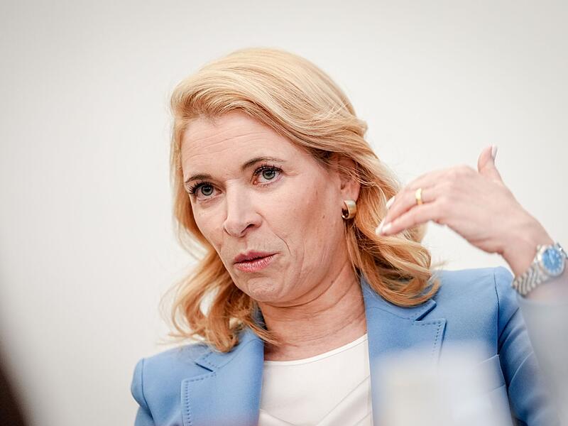 Bahnchefin Evelyn Palla Bahnchefin Evelyn Palla