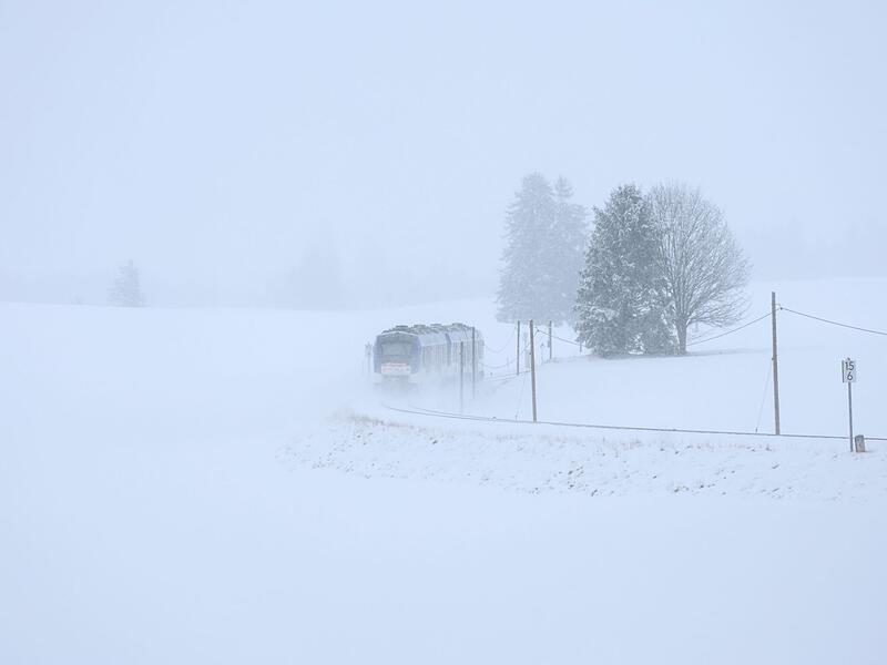 Neuschnee im S&uuml;den
