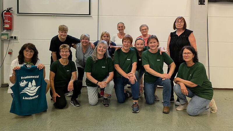 Frankenwald Linedancer Gruppenfoto