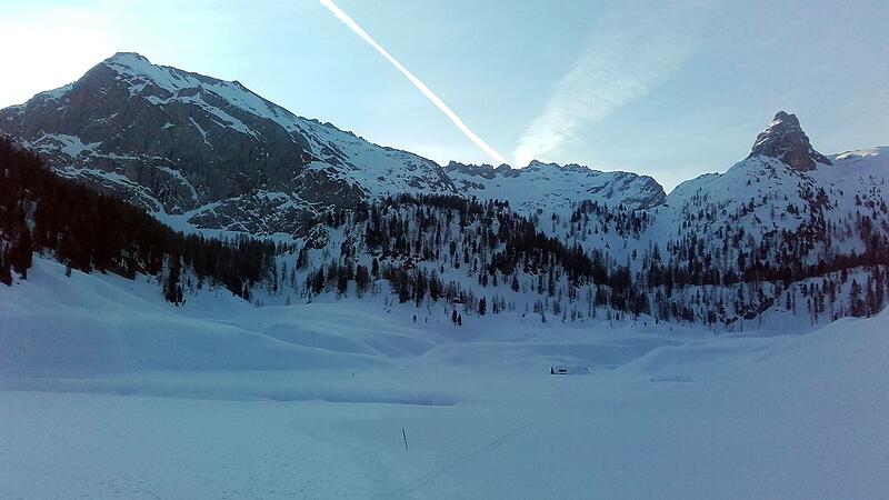 Verschneiter Funtensee Verschneiter Funtensee