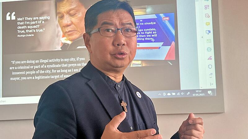 Pater Flaviano &bdquo;Flavie&ldquo; Villanueva in Bamberg