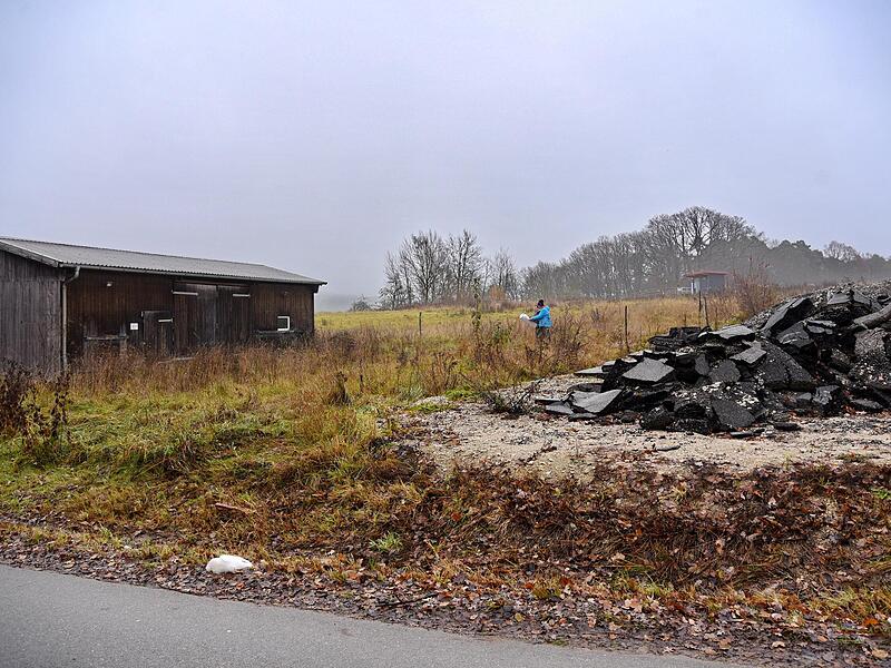 In dem 1,6 Hektar gro&szlig;en Baugebiet &bdquo;Bergfeld&ldquo; soll ein neues Wohnviertel in Oesdorf entstehen.Forchheim & Fr&auml;nkische Schweiz