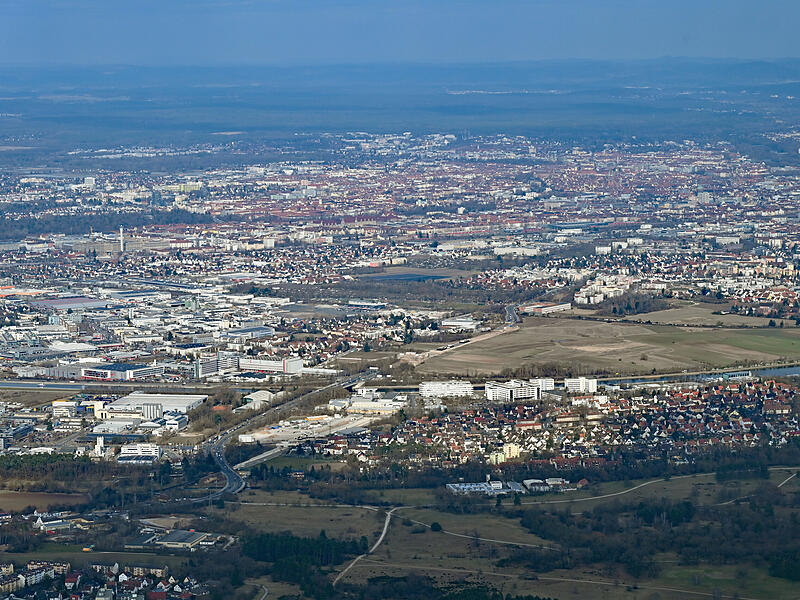 Rundflug: Mittelfranken aus der LuftRundflug: Mittelfranken aus der Luft