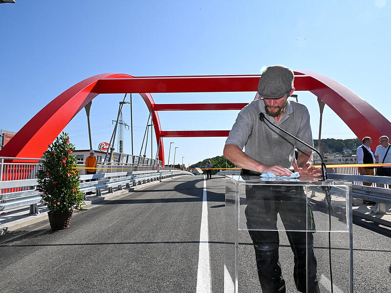 Piastenbrücke Forchheim EröffnungEröffnung Piastenbrücke