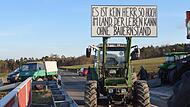 Auch für den weiteren Wochenverlauf sind bundesweit Protestaktionen der Landwirtinnen und Landwirte geplant.