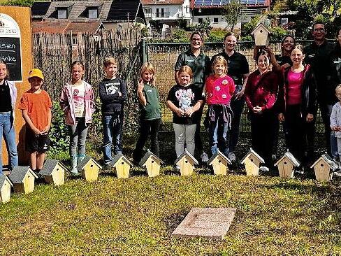 Die kleinen Baumeister und ihre Werke.