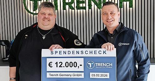 Gesch&auml;ftsf&uuml;hrer Marco Richter (rechts) mit Betriebsratsvorsitzender Marco Gottschling (links).