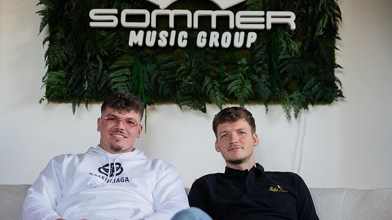 Julian Sommer in seinem Tonstudio