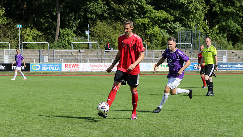 Hat es am Ball noch immer drauf: Stefan Kie&szlig;ling.