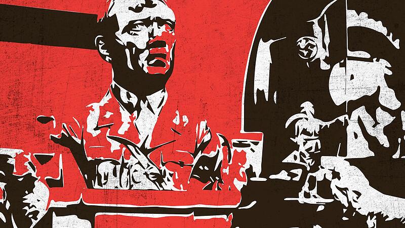 Zollfahnder faden in der Wohnung des Angeklagten allerlei Nazi-Devotionalien – von der Hakenkreuz-Flagge über Führer-Bilder bis hin zu entsprechenden Kleidungsstücken. Zollfahnder faden in der Wohnung des Angeklagten allerlei Nazi-Devotionalien – von der Hakenkreuz-Flagge über Führer-Bilder bis hin zu entsprechenden Kleidungsstücken.