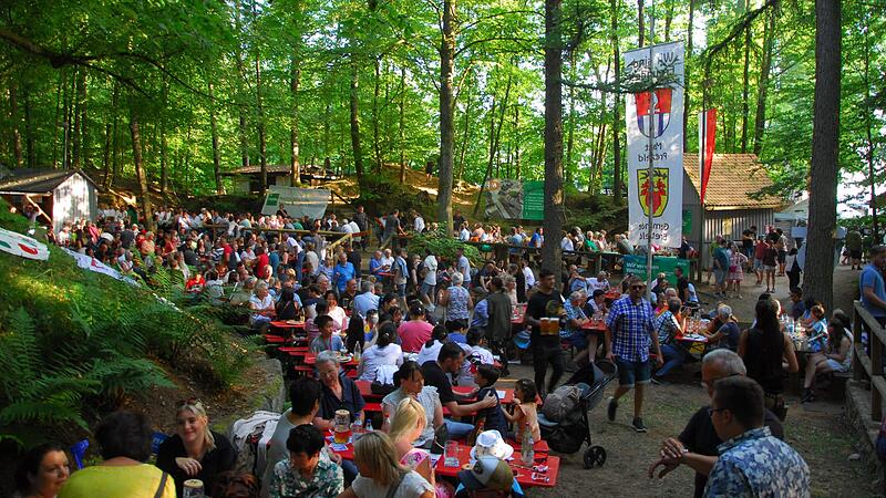 Auch 2023 war das Kirschenfest wieder bestens besucht.Forchheim & Fränkische Schweiz