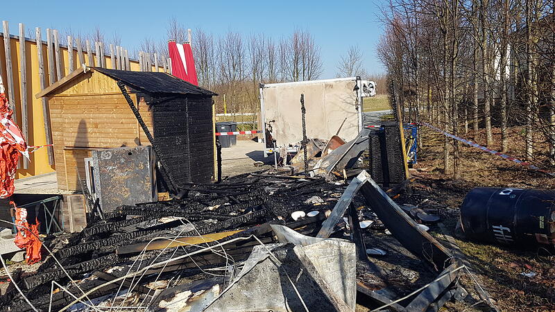 In der Wilhelminenaue in Bayreuth wurde ein Brand gelegt.