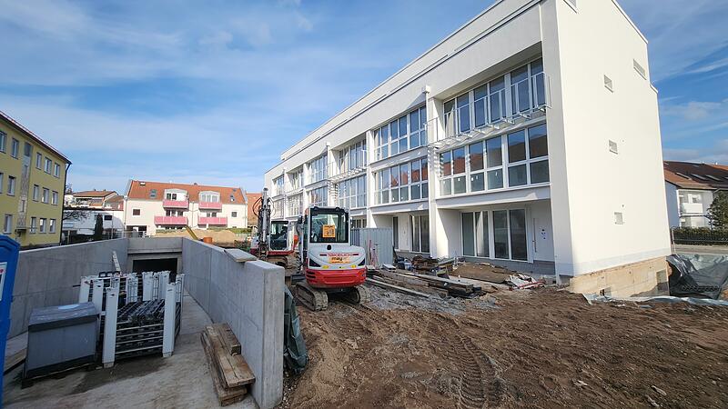 Baumisere Bornhofen in Bamberg: Auf der Baustelle in der Adam-Stegerwald-Stra&szlig;e geht es endlich voran