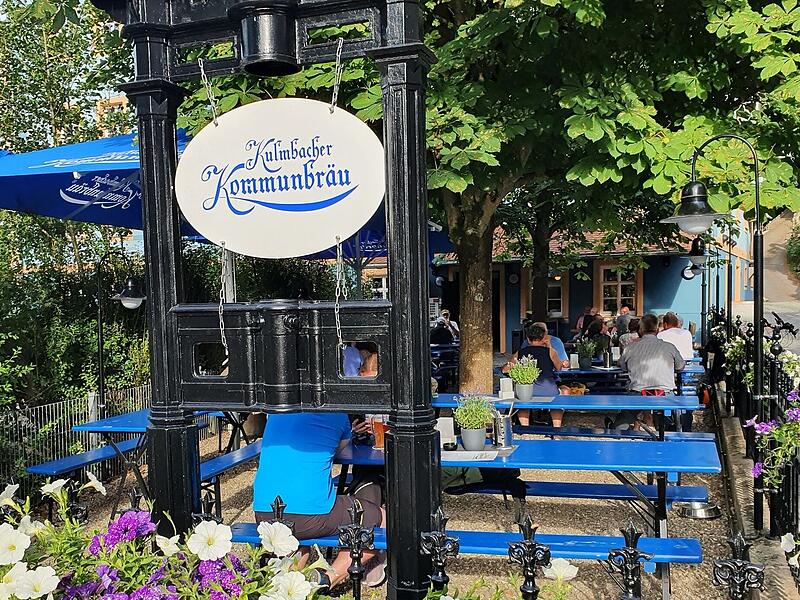 Der Kommunbräu-Biergarten