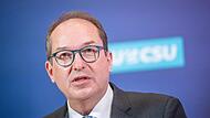 Er traut dem Kanzler die Kehrtwende nicht mehr zu: CSU-Landesgruppenchef Alexander Dobrindt.