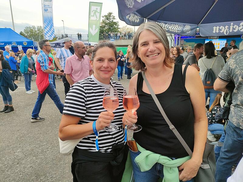 Maria Heimann und Anette Weißmann aus Ornbau
