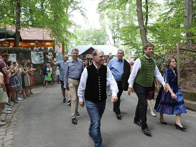 Hermann Ulm Er&ouml;ffnung Annafest 2022Forchheim & Fr&auml;nkische Schweiz