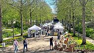 Beim Spaziergang durch den Park gab es bei der LebensART viel zu entdecken.