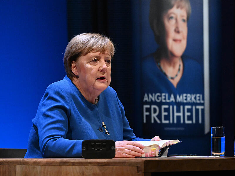Ex-Bundeskanzlerin Angela Merkel liest aus ihren Memoiren Ex-Bundeskanzlerin Angela Merkel liest aus ihren Memoiren