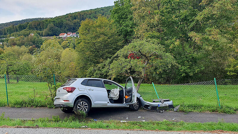 Unfall in Bad Brückenau Unfall in Bad Brückenau