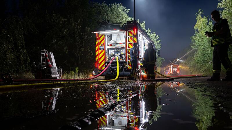 Großbrand in Meiningen Großbrand in Meiningen